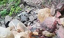 we went on a mountain trip with more women like estefii, that whore, look what she does