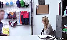 Shoplyfter Teens Natalie Knights And Kylie Kingston Rescue Daughter From Arrest With Humiliating Blowjob And Striptease In Office