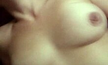 gf enjoys big dick with friend