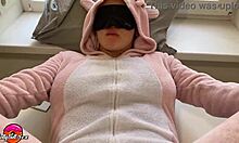 Blonde Enjoys A Surprising Oral Experience With Cum In Mouth.