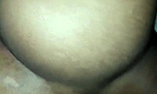 This black guy with 22cm cock fucks until he cums