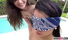 sorority teaching the noob with monster cock