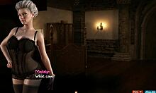 Amateur Teen Goddess in Lingerie with Huge Tits and Petite Frame Gets Intense Anal