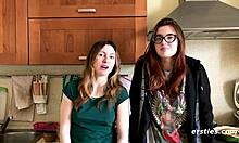 ersties felicia and lina explore lesbian fingering pleasures