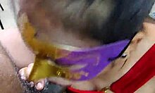 i'm the horny bengali milf giving a sloppy blowjob to my boss part4