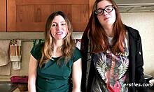 ersties felicia and lina explore lesbian fingering pleasures