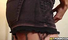 Cute latina teen enjoys a ride with her friend