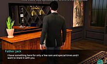 Nursing back to pleasure with the redhead's big tits getting hot.