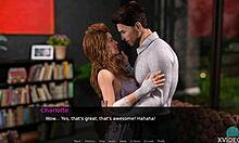 Nursing back to pleasure with the redhead's big tits getting hot.