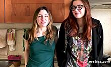 ersties felicia and lina explore lesbian fingering pleasures