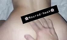 Beurette bent over for doggystyle ass fucking