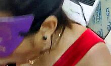 i'm the horny bengali milf giving a sloppy blowjob to my boss part4