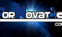 Diana Rius takes monster cock in POV with her big natural tits.