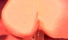 mallory knots gets dp dildo fucking as a slut in anal action