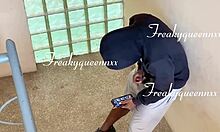 Caught Tenant Masturbating Outdoors, Demanded Doggystyle Fuck or Report