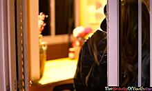 Teen glamour lesbians licking and fingering each other's pussies in muff diving session