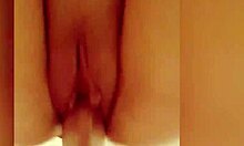 Sexy brunette neighbor in confinement