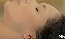 Teen rides cock in intense cowgirl fucking session