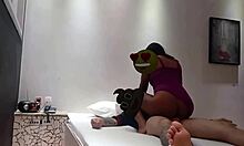 Fucking Hot Slut Neighbor In Motel With Anal Banging And Cum