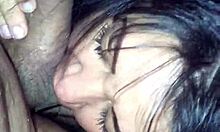 Latina Sucking Cock First Time!