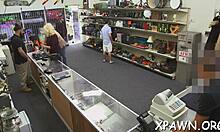 I fucked that young shop slut