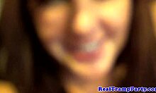 hey, these partying amateurs are totally loving riding those dicks at the orgy