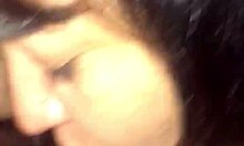 Latina Sucking Cock First Time!