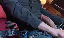 Stroking My Hard Big Cock In Slow Motion For Bianca The Amateur