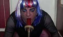 hey, this sissy crossdresser gets assfucked shyly