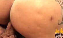 Caroleta Roots fucks Neto Psy. She cums hard.