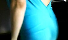 elsa cosplay licked with toys in thong