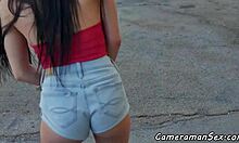 Bigtit amateur gets doggystyled in POV before cowgirl