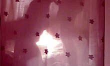 french brunette rides and gets cum on her ass