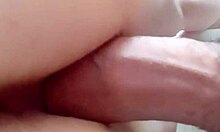 amazing blonde wife gets bent over for anal and facial by friend