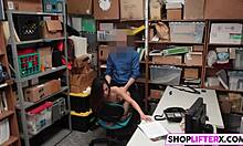 Cute Gal Takes Cock As Punishment For Burglary In Shop