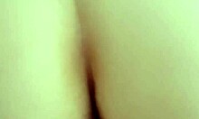 amazing blonde wife gets bent over for anal and facial by friend