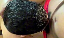 Boy Teaches Swallowing Big Red Cock