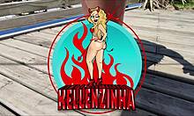 Hey, this teen latina slut shows off her big ass in homemade fun