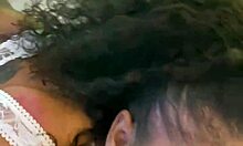 Cali Caliente, petite Colombian cutie with buttplug, rides hard in POV quickie