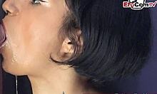 Thin German Model Submits to Photographer's Anal and Piss Bondage