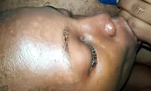 Ebony Stepsister Deepthroats Boyfriend's Monster Cock Secretly