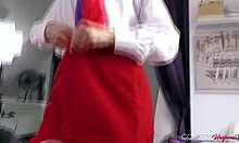 Hot Uniformed Sicilia Cheats On Boyfriend