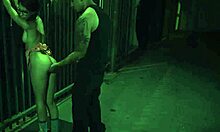 Feeling the rough domination on honeymoon with glasses