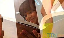 Lesbian Tobie Teen Fingering Pussy Teasingly