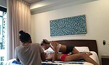 hot latina rides big cock homemade style