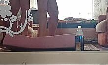 Kazakh couple creates home video