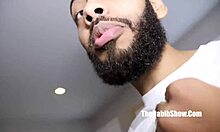 A newbie 19-year-old redbone freaks out fucking big black cock in the hood.