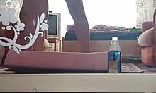 Kazakh couple creates home video