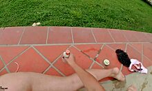 Massaging My Horny Stepsister’s Pink Pussy in Homemade Taboo Action