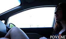 Porn Model Jodi Taylor Gets Rough POV Blowjob and Spanking